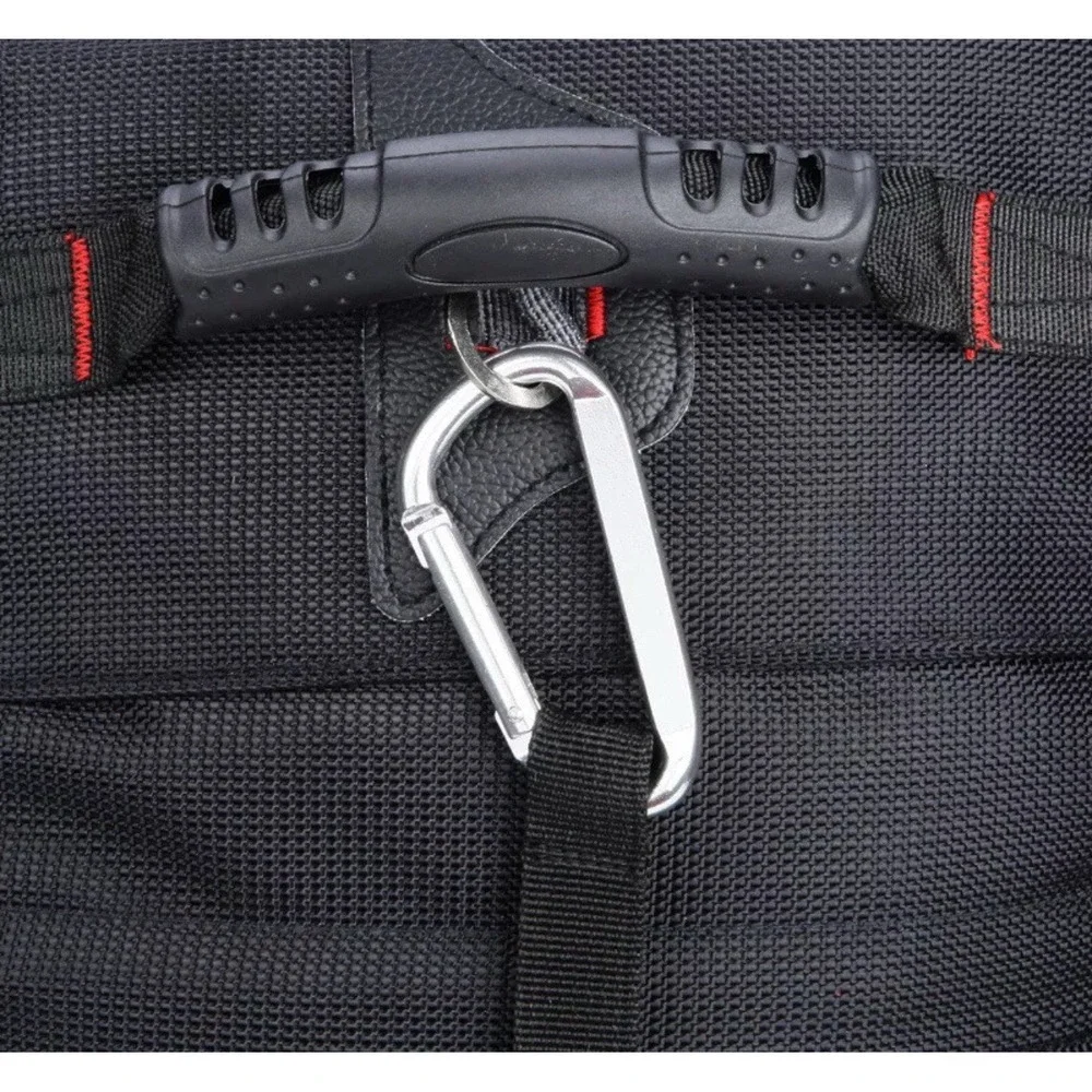 Whitzman Travel ‎ Carry On Backpack Durable Duffle-Large Black Waterproof